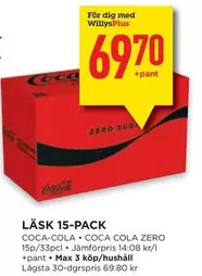 coca-cola - LÄSK 15-PACK