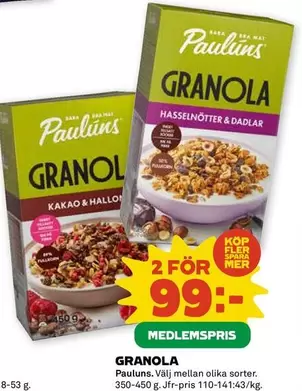 Mer - GRANOLA