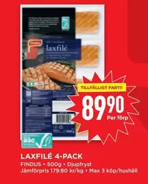 Findus - LAXFILE 4-PACK