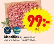 Blandfärs