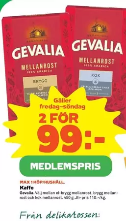 gevalia - Kaffe