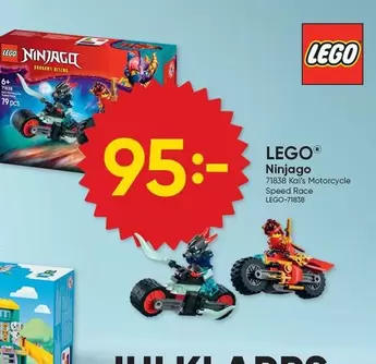 LEGO - Ninjago 71838 Kai's Motorcycle Speed Race
