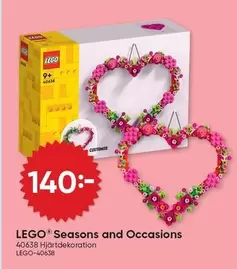 LEGO - Seasons and Occasions 40638 Hjärtdekoration -40638