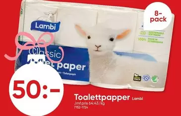Lambi - Toalettpapper