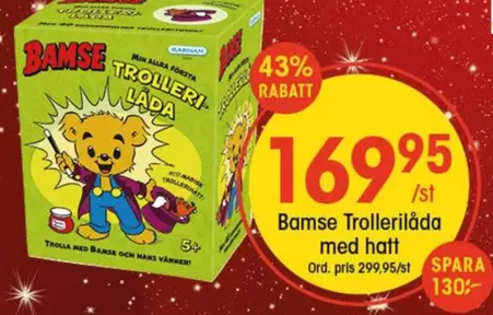 Bamse - Trollerilåda
