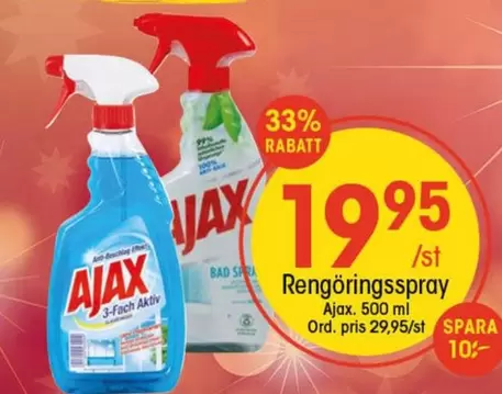 Ajax - Rengöringsspray