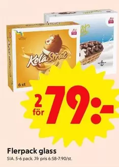 Sia - Flerpack glass