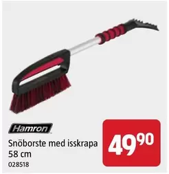 Hamron - Snöborste med isskrapa