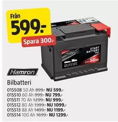 Hamron - Bilbatteri