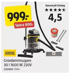 Stanley Fatmax - Grovdammsugare