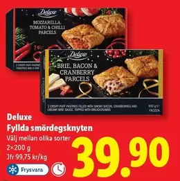 Deluxe - Fyllda smördegsknyten