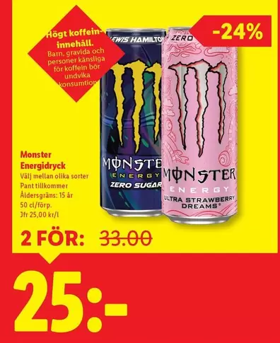 Monster - Energidryck