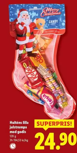 Gøl - Julstrumpa Med Godis