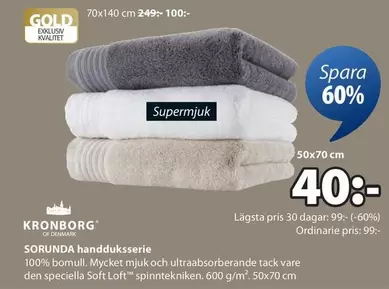 SORUNDA handduksserie