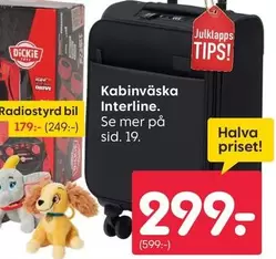 Mer - Radiostyrd bil, Kabinväska Interline