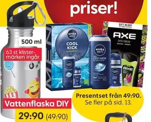 Axe - Vattenflaska DIY