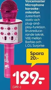 Barbie - Microphone karaoke-mikrofon