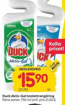 Duck - Aktiv-Gel toalettrengöring