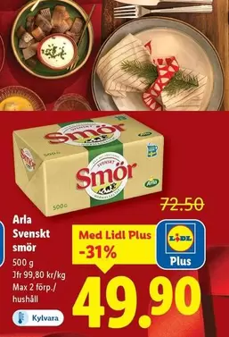 Arla - Svenskt smör