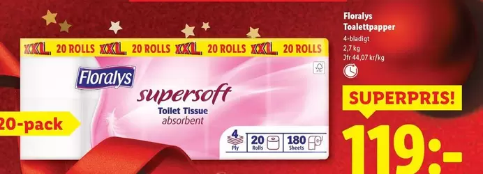 Floralys - Toalettpopper