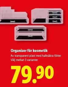 Organizer för kosmetik