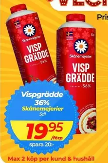 Skånemejerier - VISP GRÄDDE