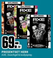Axe - PRESENTSET HERR