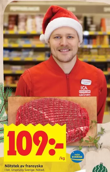 Nötsstek av fransyska