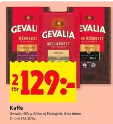gevalia - Kaffe