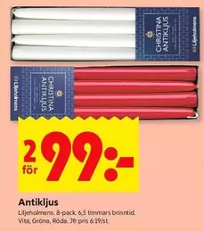 Liljeholmens - Antikljus