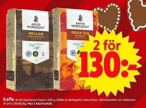 Arvid Nordquist - Kaffe