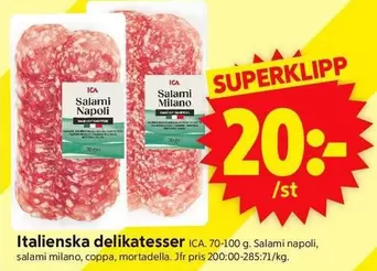 Italienska delikatesser