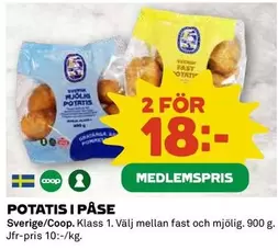 Coop - POTATIS I PÅSE