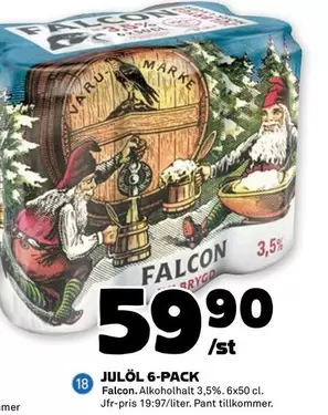Falcon - JULÖL 6-PACK