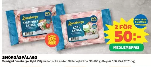 Lönneberga - SMÖRGÅSPÄLÄGG