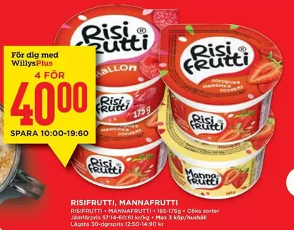 Risifrutti - RISIFRUTTI, MANNAFRUTTI