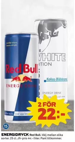 Red bull - Energidryck