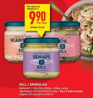 Garant - SILL I SMÄGLAS