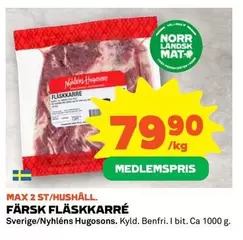 FÄRSK FLÄSKKARRÉ