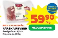 FÄRSKA REVBEN