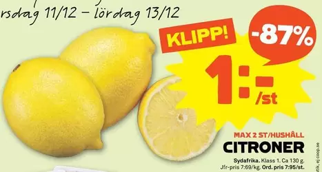 CITRONER