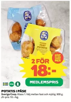 Coop - POTATIS I PÅSE