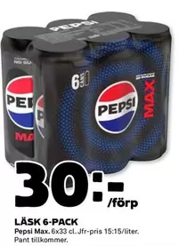 Pepsi - LÄSK 6-PACK