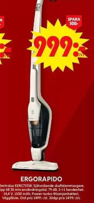 Electrolux - ERGORAPIDO