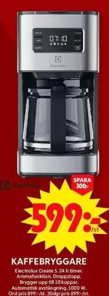 Electrolux - KAFFEBRYGGARE