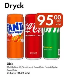 coca-cola - Läsk