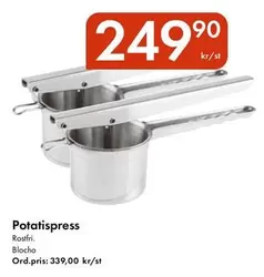 Potatispress
