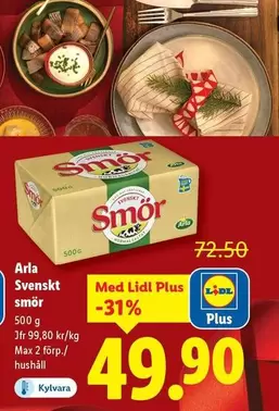 Arla - Svenskt smör