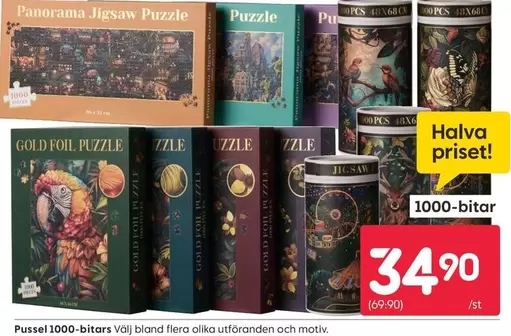 Jigsaw - Pussel 1000-bitars