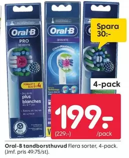 Surface - tandborsthuvud Flera sorter